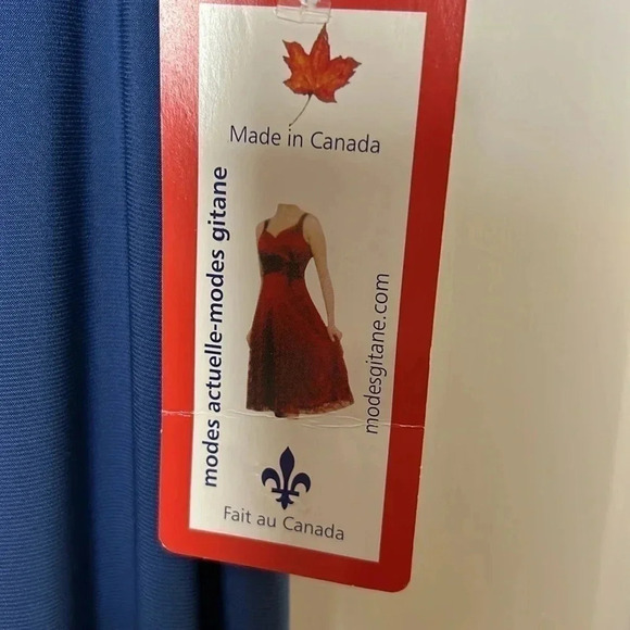 NWT 🇨🇦 blue cropped pullover pants,Vtg, academia, peppy,office,travel,coastal - Picture 6 of 6